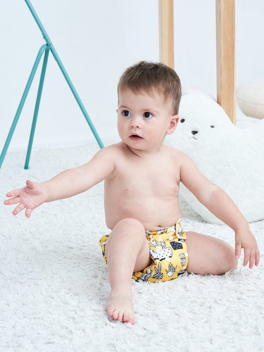 Baby Washable Reusable Real Cloth Pocket Nappy Diaper Cover freeshipping - Tyche Ace