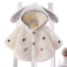 Load image into Gallery viewer, Baby Winter Warm Fleece Synthetic Fur Cloak Jacket freeshipping - Tyche Ace
