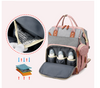 Multifunction Fashionable Large Capacity Travel Baby Bed Nappy Backpack