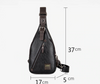 PU Leather Theftproof Rotatable Button Waterproof Shoulder Bags