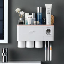 Load image into Gallery viewer, Bathroom Accessories Toothbrush Holder Automatic Toothpaste Dispenser Sets freeshipping - Tyche Ace
