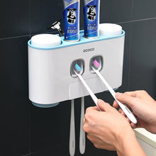 Load image into Gallery viewer, Bathroom Accessories Toothbrush Holder Automatic Toothpaste Dispenser Sets freeshipping - Tyche Ace
