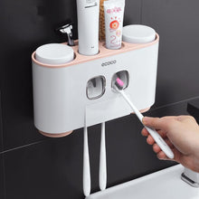 Load image into Gallery viewer, Bathroom Accessories Toothbrush Holder Automatic Toothpaste Dispenser Sets freeshipping - Tyche Ace
