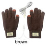 Unisex USB Heated Soft Comfortable Windproof Gloves