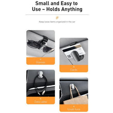 Load image into Gallery viewer, Car Sunglasses Organiser Holder- Clamp/Paste On freeshipping - Tyche Ace

