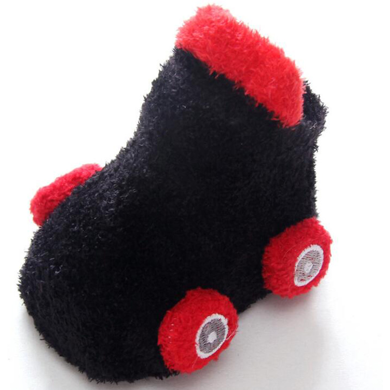 Cartoon Car Baby/ Toddler Winter Non-slip Socks freeshipping - Tyche Ace