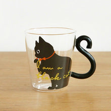 Load image into Gallery viewer, Cat Tail Handle Mug &amp; Stainless Spoon freeshipping - Tyche Ace
