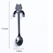 Load image into Gallery viewer, Cat Tail Handle Mug &amp; Stainless Spoon freeshipping - Tyche Ace
