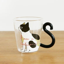 Load image into Gallery viewer, Cat Tail Handle Mug &amp; Stainless Spoon freeshipping - Tyche Ace
