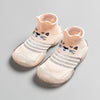 Children Cartoon Cotton Knitted Anti-slip Rubber Sole Indoor Sock Shoes freeshipping - Tyche Ace
