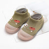 Children Cartoon Cotton Knitted Anti-slip Rubber Sole Indoor Sock Shoes freeshipping - Tyche Ace