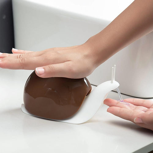 Creative Hand Sanitizer Lotion Snail Soap Press Dispenser freeshipping - Tyche Ace