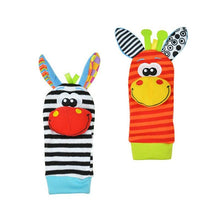 Load image into Gallery viewer, Cute Baby Wrist And Foot Rattles Baby Learning Toys freeshipping - Tyche Ace
