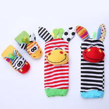 Load image into Gallery viewer, Cute Baby Wrist And Foot Rattles Baby Learning Toys freeshipping - Tyche Ace
