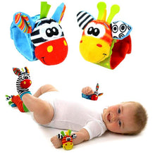 Load image into Gallery viewer, Cute Baby Wrist And Foot Rattles Baby Learning Toys freeshipping - Tyche Ace

