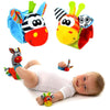 Cute Baby Wrist And Foot Rattles Baby Learning Toys freeshipping - Tyche Ace