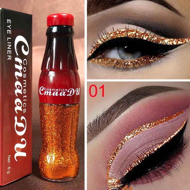 Diamond Glitter Waterproof Long-lasting Liquid Eye Liner Eye Shadow freeshipping - Tyche Ace