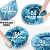 Dog Cat Super Soft Round Velvet Washable Long Plush  Best Pet Dog Bed freeshipping - Tyche Ace