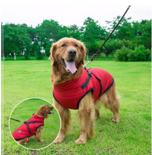 Dog Quilted Padded Warm Winter Windproof Vests freeshipping - Tyche Ace