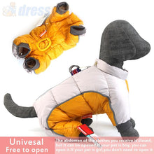 Load image into Gallery viewer, Dog Super Warm Thick Cotton Coat Wind Snow &amp; Waterproof Jackets freeshipping - Tyche Ace
