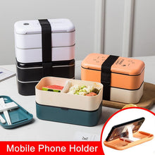 Load image into Gallery viewer, Eco Friendly Food Microwave Heated Lunch Box Containers freeshipping - Tyche Ace
