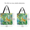 Eco Friendly Unisex Cat Retro Oil Painting Print Linen Reusable Tote Bag freeshipping - Tyche Ace