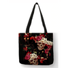 Eco Linen Crane Skull Tattoo Art Tote Shopping/Storage Bag freeshipping - Tyche Ace