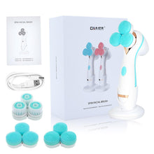 Load image into Gallery viewer, Electric Waterproof Silicone Cleansing Rotating Blackhead Acne Remover freeshipping - Tyche Ace
