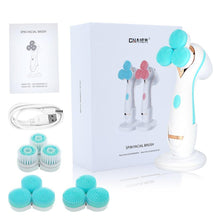Load image into Gallery viewer, Electric Waterproof Silicone Cleansing Rotating Blackhead Acne Remover freeshipping - Tyche Ace
