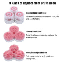 Load image into Gallery viewer, Electric Waterproof Silicone Cleansing Rotating Blackhead Acne Remover freeshipping - Tyche Ace
