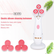 Load image into Gallery viewer, Electric Waterproof Silicone Cleansing Rotating Blackhead Acne Remover freeshipping - Tyche Ace
