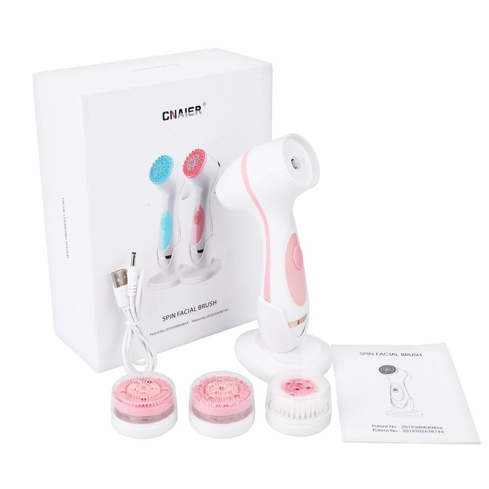Electric Waterproof Silicone Cleansing Rotating Blackhead Acne Remover freeshipping - Tyche Ace
