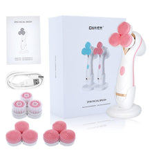 Load image into Gallery viewer, Electric Waterproof Silicone Cleansing Rotating Blackhead Acne Remover freeshipping - Tyche Ace
