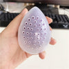 Empty Egg Shaped Plastic Beauty Makeup Cosmetic Puff  Sponge Holder Storage Box freeshipping - Tyche Ace