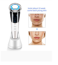 Load image into Gallery viewer, EMS  Warm and Cool LED Light Therapy Sonic Vibration Wrinkle Removal Skin Tightening Device freeshipping - Tyche Ace
