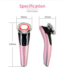 Load image into Gallery viewer, EMS  Warm and Cool LED Light Therapy Sonic Vibration Wrinkle Removal Skin Tightening Device freeshipping - Tyche Ace
