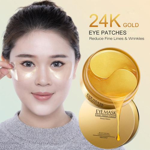 Eye Crystal Collagen Dark Circles Moisturising Eye Gel Mask freeshipping - Tyche Ace