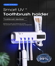 Load image into Gallery viewer, Smart Photocatalyst Automatic UV Toothbrush Steriliser Toothpaste Dispenser - Tyche Ace
