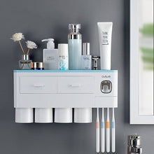 Load image into Gallery viewer, Magnetic Adsorption Toothbrush Holder Automatic Toothpaste  Dispenser - Tyche Ace
