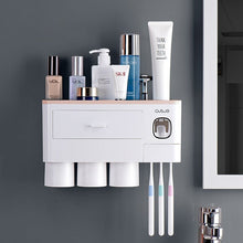 Load image into Gallery viewer, Magnetic Adsorption Toothbrush Holder Automatic Toothpaste  Dispenser - Tyche Ace
