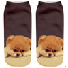 Free + Shipping Women  Cute Puppy/Dog Print  Cotton Stretchy  Casual Short Socks freeshipping - Tyche Ace