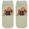 Free + Shipping Women  Cute Puppy/Dog Print  Cotton Stretchy  Casual Short Socks freeshipping - Tyche Ace
