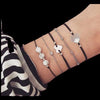 FREE + Shipping Women Multi-layers Colour Beads Sequins Set Bracelets freeshipping - Tyche Ace