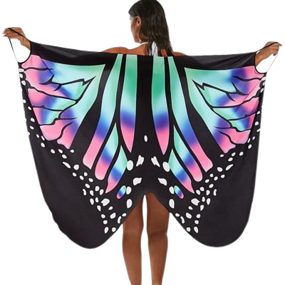 Summer Butterfly Print  Wrap Robe freeshipping - Tyche Ace