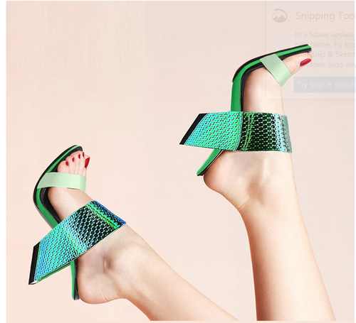 Open Toe Gladiator Chunky Wedge Heels Sandals freeshipping - Tyche Ace