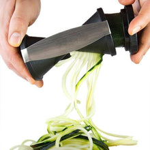 Load image into Gallery viewer, Hand held Stainless Steel Portable Spiraliser Vegetable Slicer Peeler freeshipping - Tyche Ace
