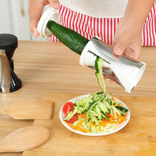 Load image into Gallery viewer, Hand held Stainless Steel Portable Spiraliser Vegetable Slicer Peeler freeshipping - Tyche Ace
