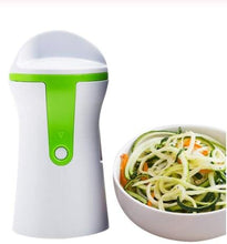 Load image into Gallery viewer, Hand held Stainless Steel Portable Spiraliser Vegetable Slicer Peeler freeshipping - Tyche Ace
