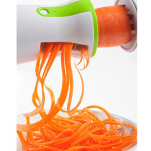 Load image into Gallery viewer, Hand held Stainless Steel Portable Spiraliser Vegetable Slicer Peeler freeshipping - Tyche Ace
