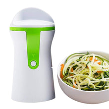 Load image into Gallery viewer, Hand held Stainless Steel Portable Spiraliser Vegetable Slicer Peeler freeshipping - Tyche Ace
